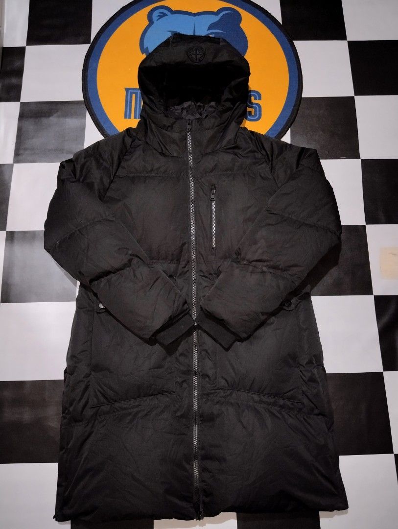 Mondetta Outdoor Project Mid-Length Womens Puffer Jacket (S, Black)