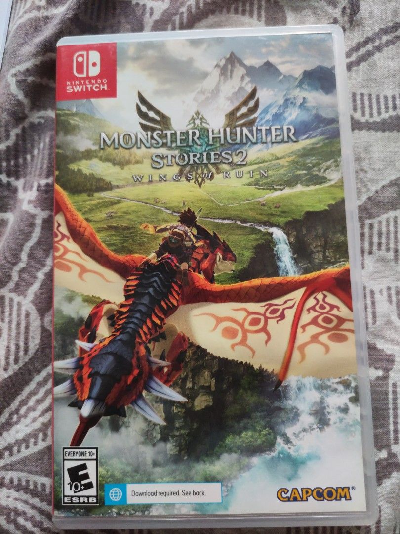 Monster Hunter Stories 2 (Category: Nintendo) located in Quezon City. Submitted by tinetreasure (Listing ID 1287375563, Image 1). Description: Monster Hunter Stories 2 for nintendo switch.