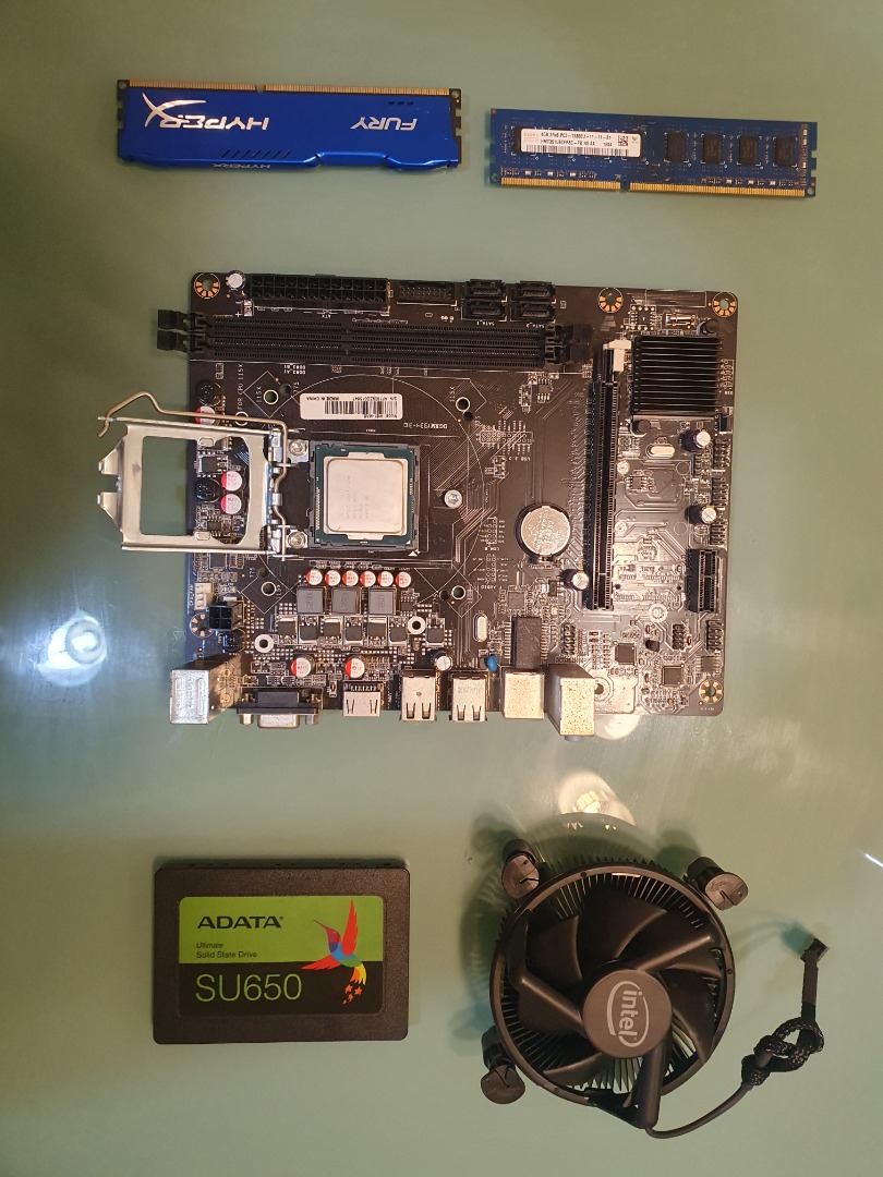 Motherboard plus CPU and FREE STUFFF Computers Tech Parts