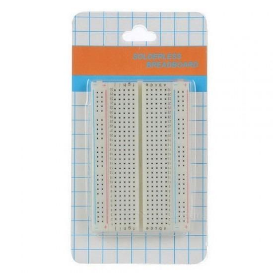 NEW BREADBOARD BREAD BOARD SMALL 400 HOLES ARDUINO RASPBERRY PI ...