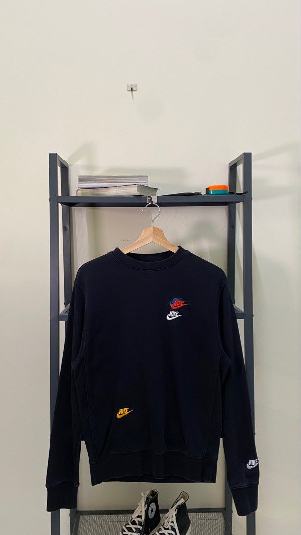 Nike Small Logo Sweatshirt Men s Fashion Tops Sets Hoodies on