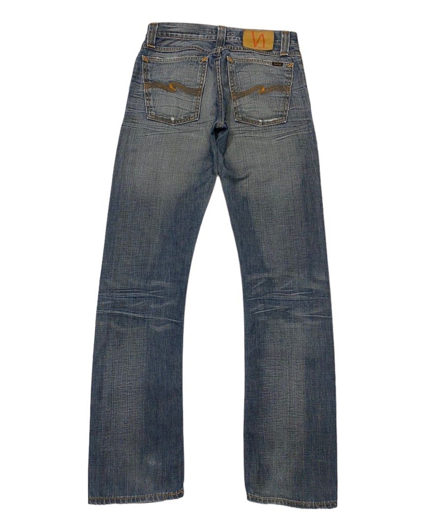 Nudie Jeans Super Slim Kim Distressed Denim Jeans