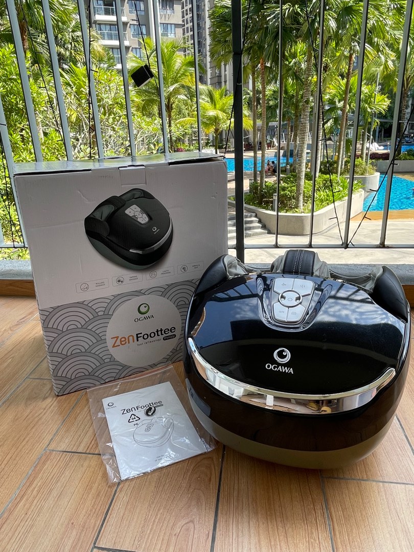OGAWA Zen Foottee with Tappingroller Airbag and Heat Foot Massager