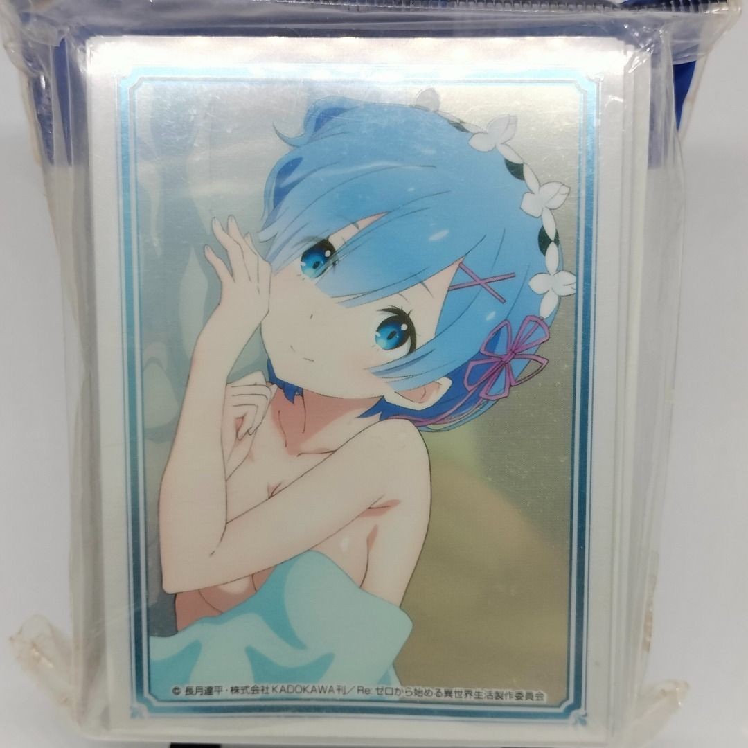 rem card sleeves Tearlaments Scheiren Holographic Card Sleeves