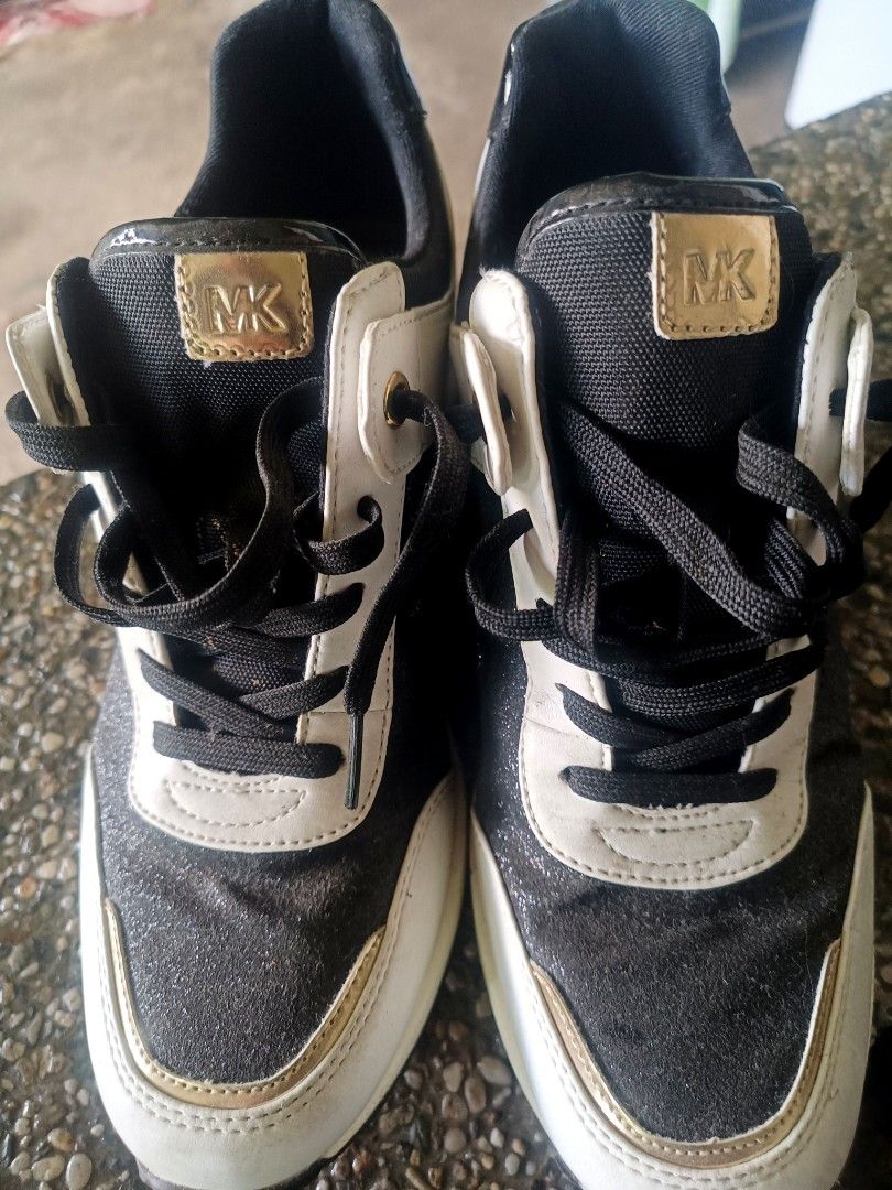 Mk wedge sneakers discount