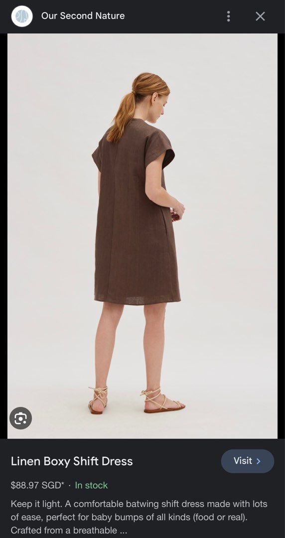Boxy clearance shift dress