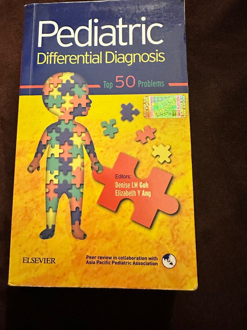PEDIATRIC DIFFERENTIAL DIAGNOSIS TOP 50 PROBLEMS, Hobbies & Toys