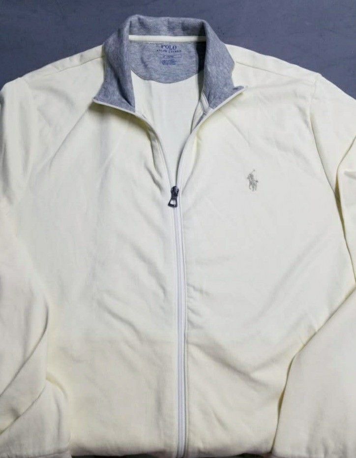 Vintage Polo Ralph Lauren 1/4 Zip USA Blue Sweatshirt – VintageFolk