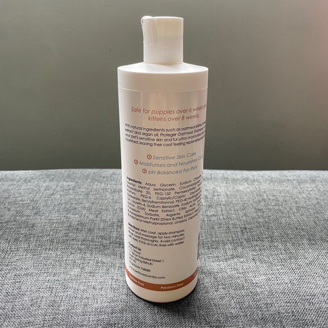 Proteger Pet Oatmeal Shampoo for Dog and Cat, Pet Supplies, Health