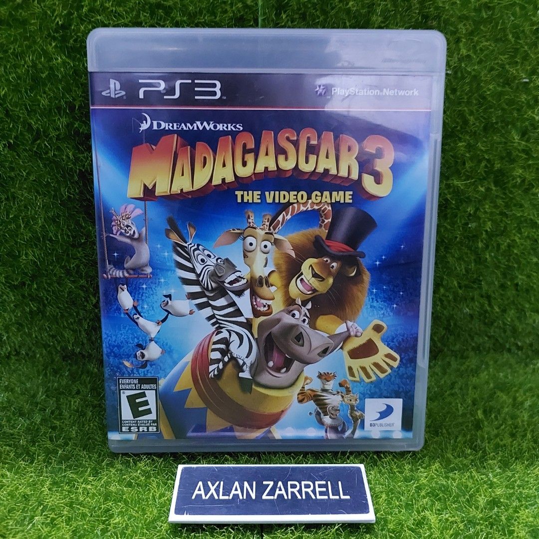 PS3 Madagascar 3 The Video Game Dreamworks