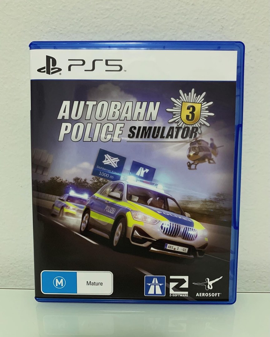 PS5 Games Autobahn Police Simulator 3, Video Gaming, Video Games ...