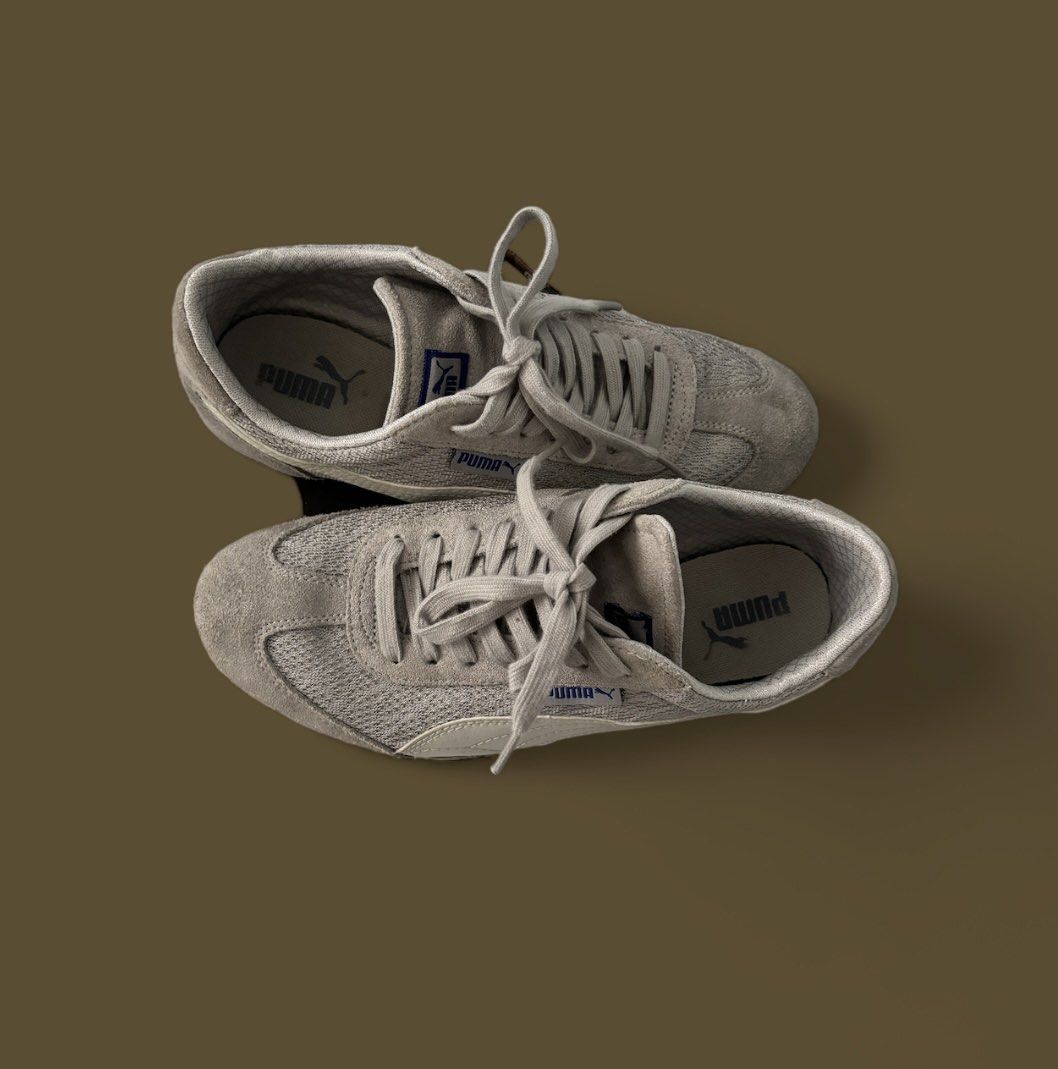 Puma suede marroni shop