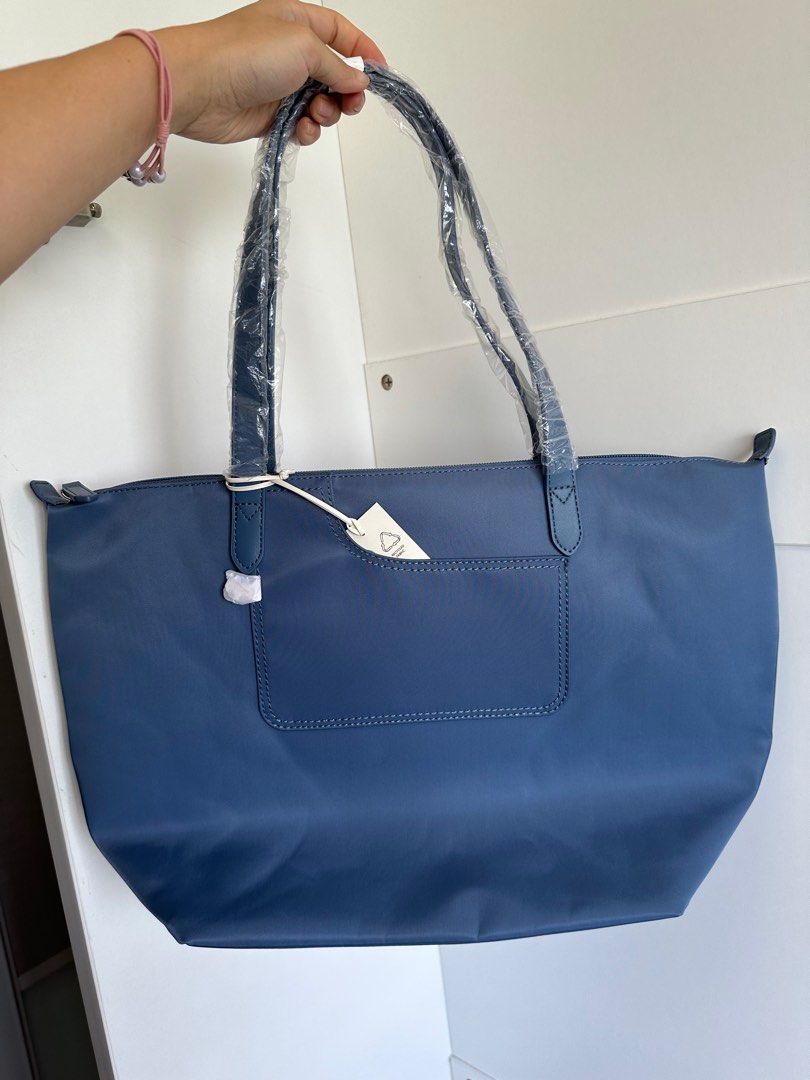 Radley navy tote discount bag