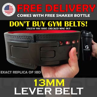 4Layers Of Cowhide Weightlifting Belt Bodybuilding Fitness belts