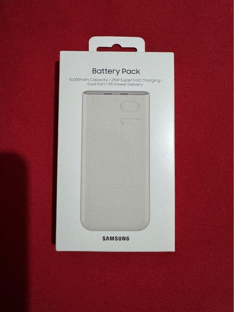 Samsung 三星 充電器 power bank 充電寶 Battery Pack 10000 mAh 尿袋 super fast ...