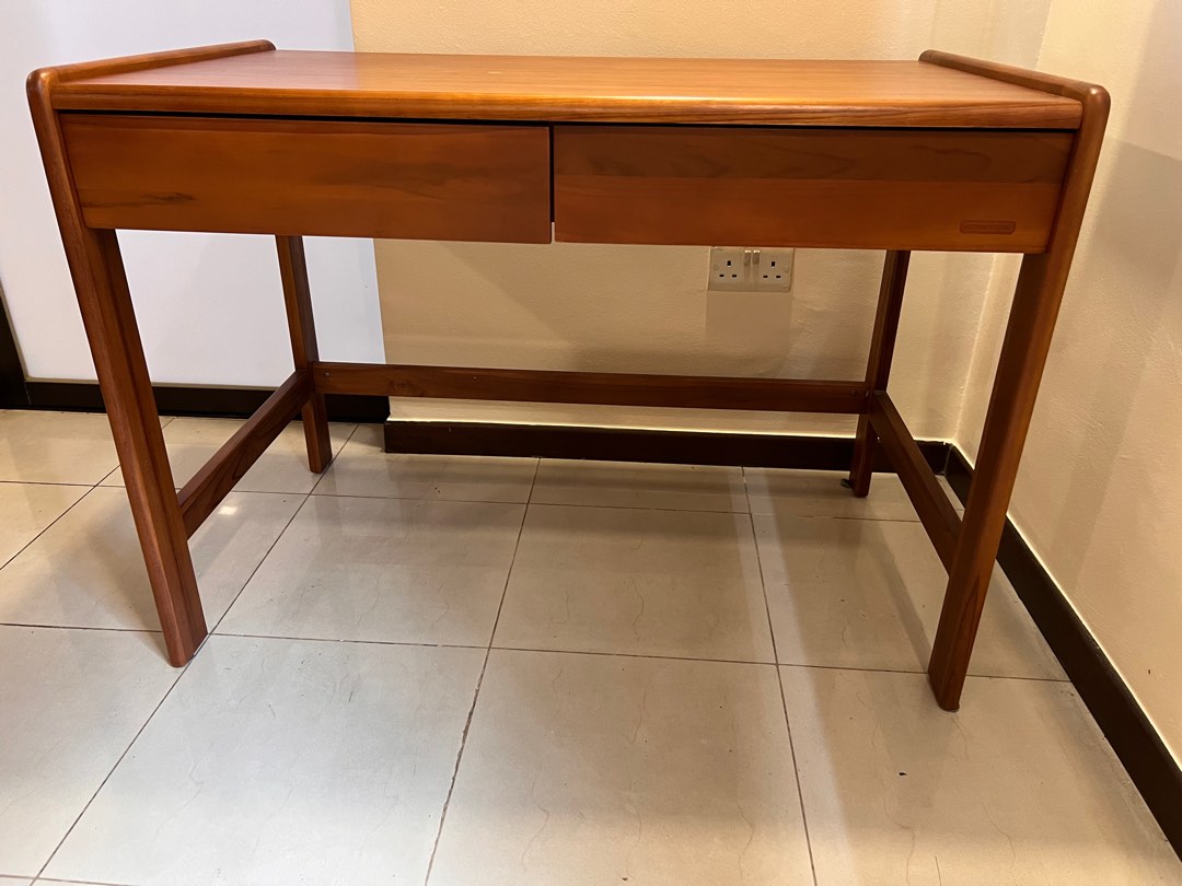 Scanteak 105CM WRITING TABLE Furniture Home Living Furniture