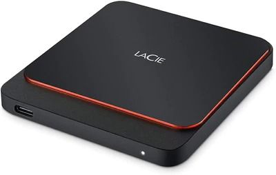 SEAGATE LACIE 500GB USB-C HIGH PERFORMANCE PORTABLE EXTERNAL SSD
