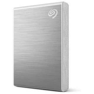 SEAGATE ONE TOUCH 500GB SSD PORTABLE EXTERNAL (SILVER)