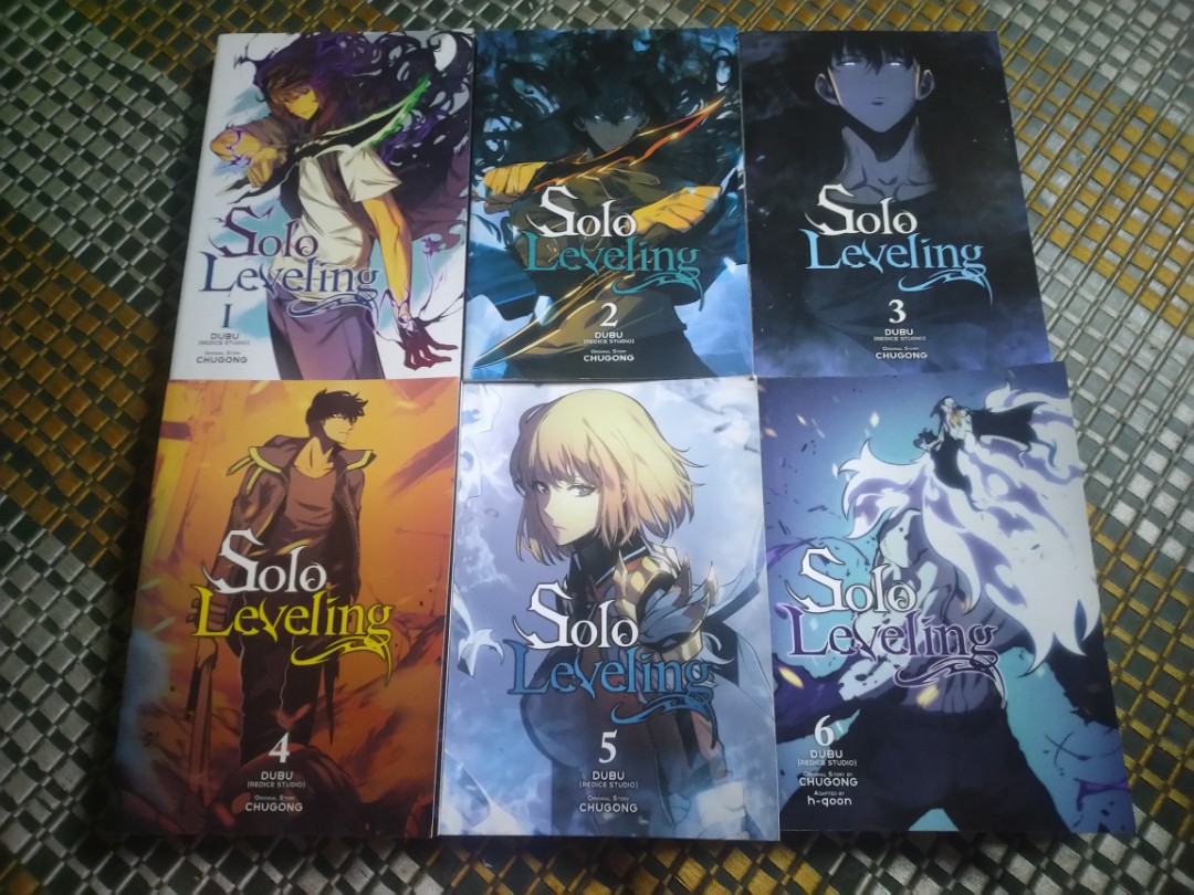 Solo Leveling Manga Set 1-6: DUBU (REDICE STUDIO), Chugong, h-goon:  : Books