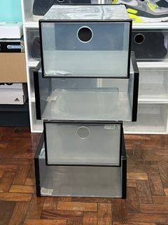 HITOP DROP FRONT SHOEBOX Heavy duty Furniture Home Living