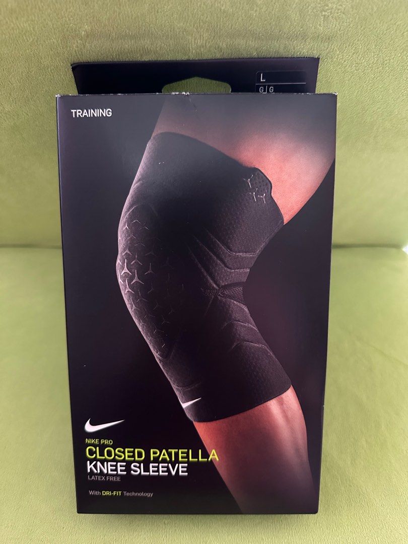nike pro closed patella knee sleeve