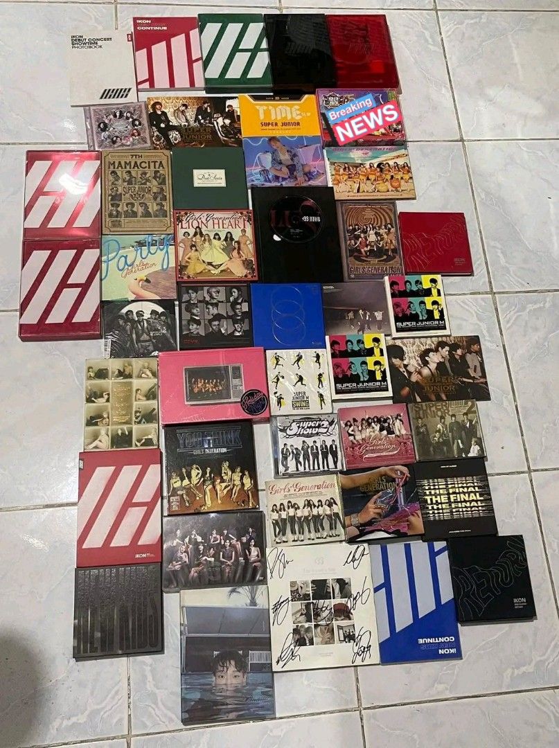 Snsd/ Girls' Generation Album (Category: CDs & DVDs) located in Candon. Submitted by greg_sell (Listing ID 1287435517, Image 1). Description: I got a boy (no pc) - 900 ❌ I got a boy sunny cover ❌ Party (sealed) - 1,100❌ Mr mr (no pc) - 500❌ Gee (no pc) - 500 ❌ Lion heart (no pc) - 500❌ You think (with pc) - 1,100❌ All night (sealed) - 1,500❌ Dear Santa (no pc) - 500❌ Girls and Peace - 800 ❌ Complete - 1, 000❌ The boys - 300❌ Hoot (no pc) - 400❌ I