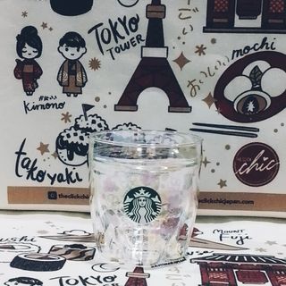 Starbucks Reserved Sakura 2022 Double Wall Glass (296 ml)