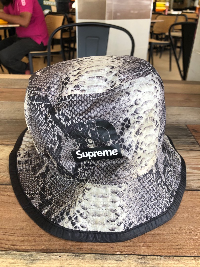Supreme snakeskin bucket hat store
