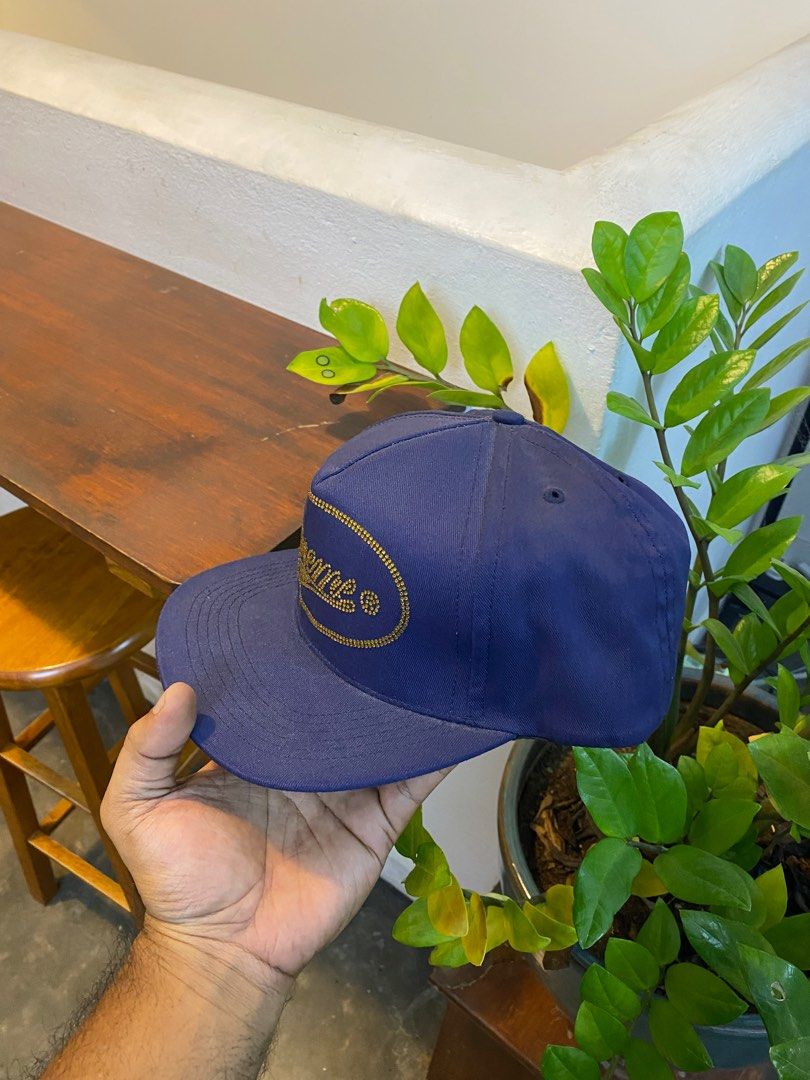Supreme studded script logo 5 panel top