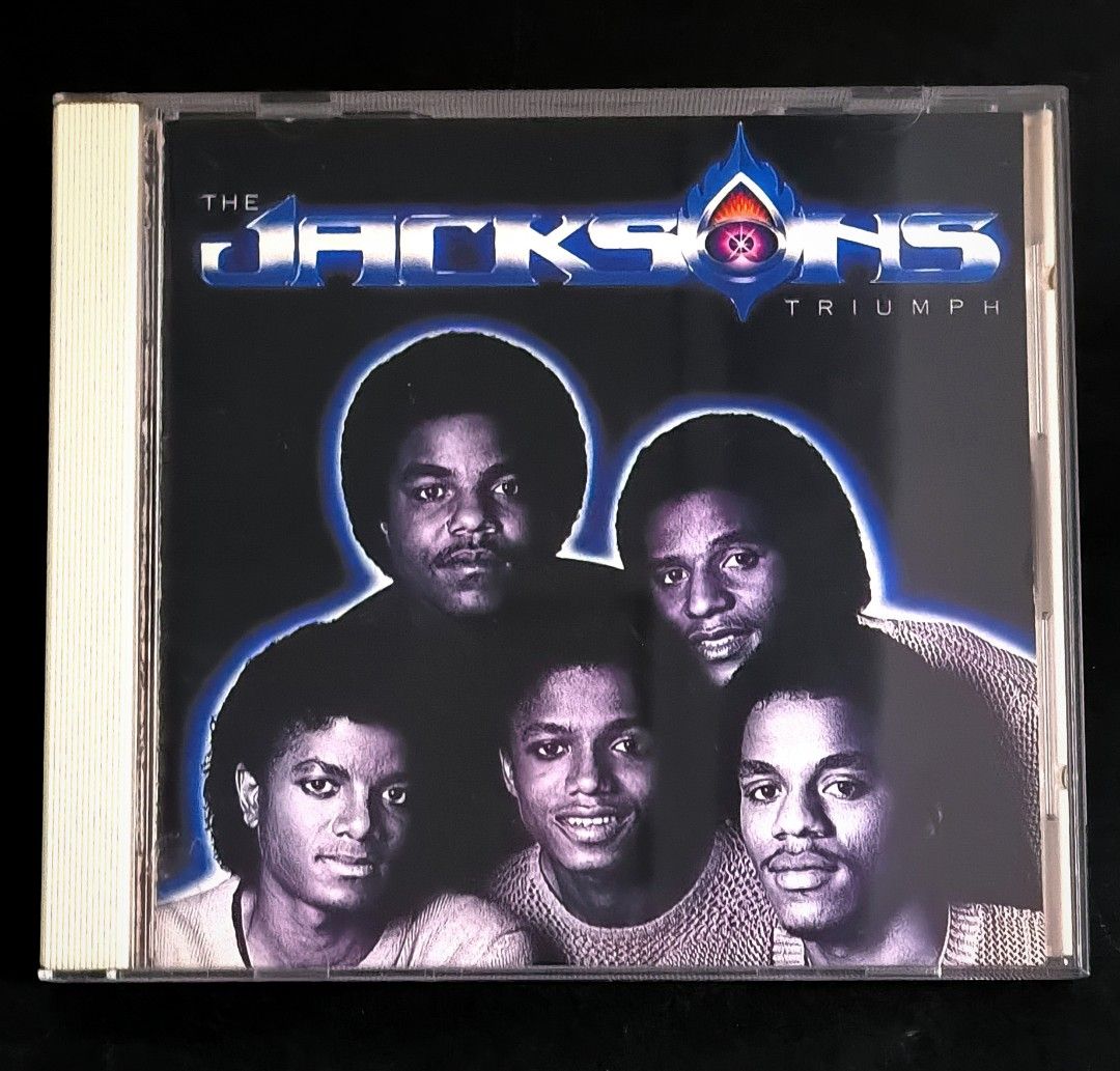 The Jacksons - Triumph (CD, Japan 32.8P-181, 1986), Hobbies & Toys