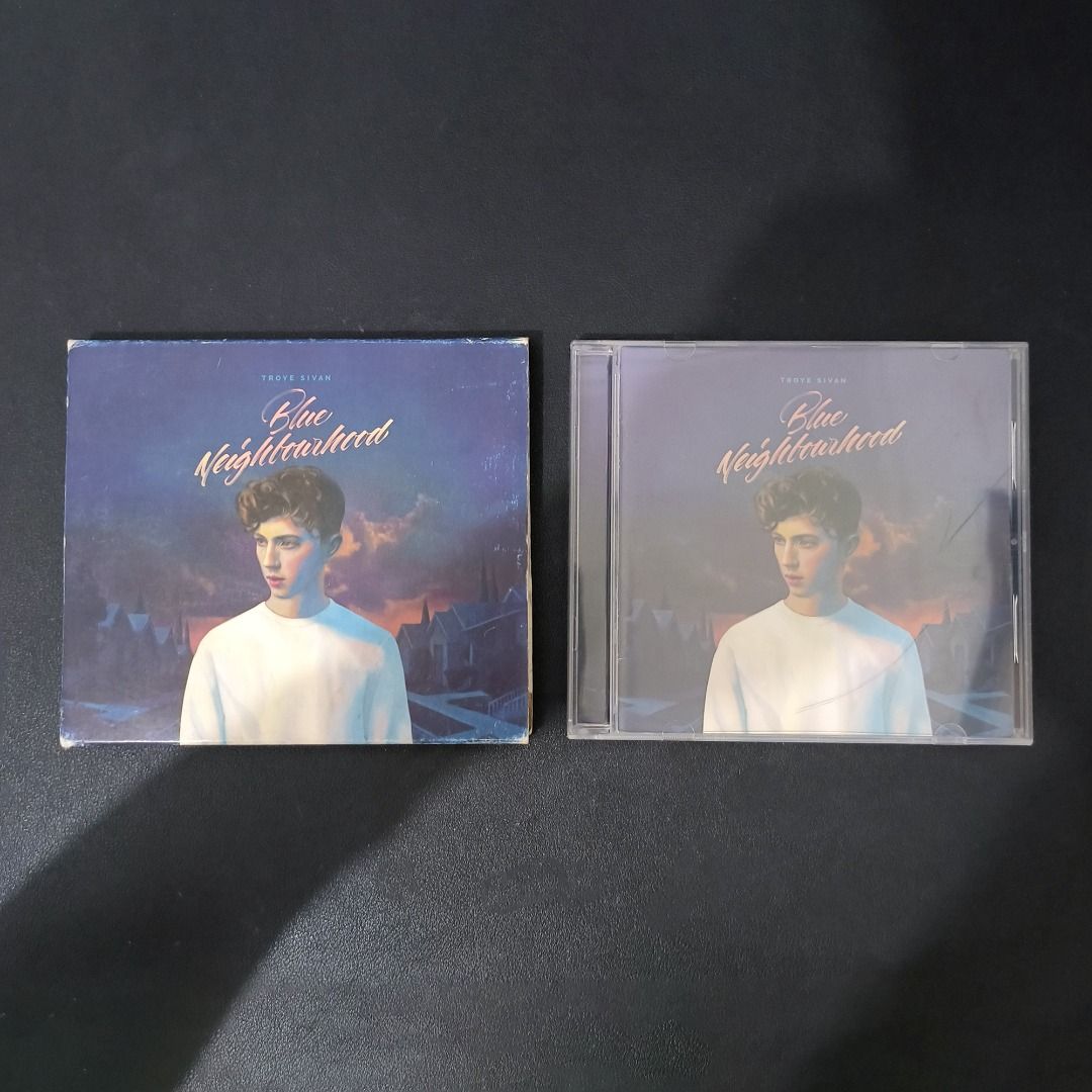 Troye Sivan - Blue Neighbourhood (Audio CD) (Category: CDs & DVDs) located in Las Pinas. Submitted by thetbrclub (Listing ID 1287424742, Image 1). Description: Troye Sivan - Blue Neighbourhood (Audio CD) ▪️ Noticeable scratches on sleeve and crack on CD case ▪️ The CD itself is in pristine condition, NO SCRATCHES! ▪️ Bought the same day it was released here in PH ▪️ RFS: Declutterring Still Negotiable 🤍 .