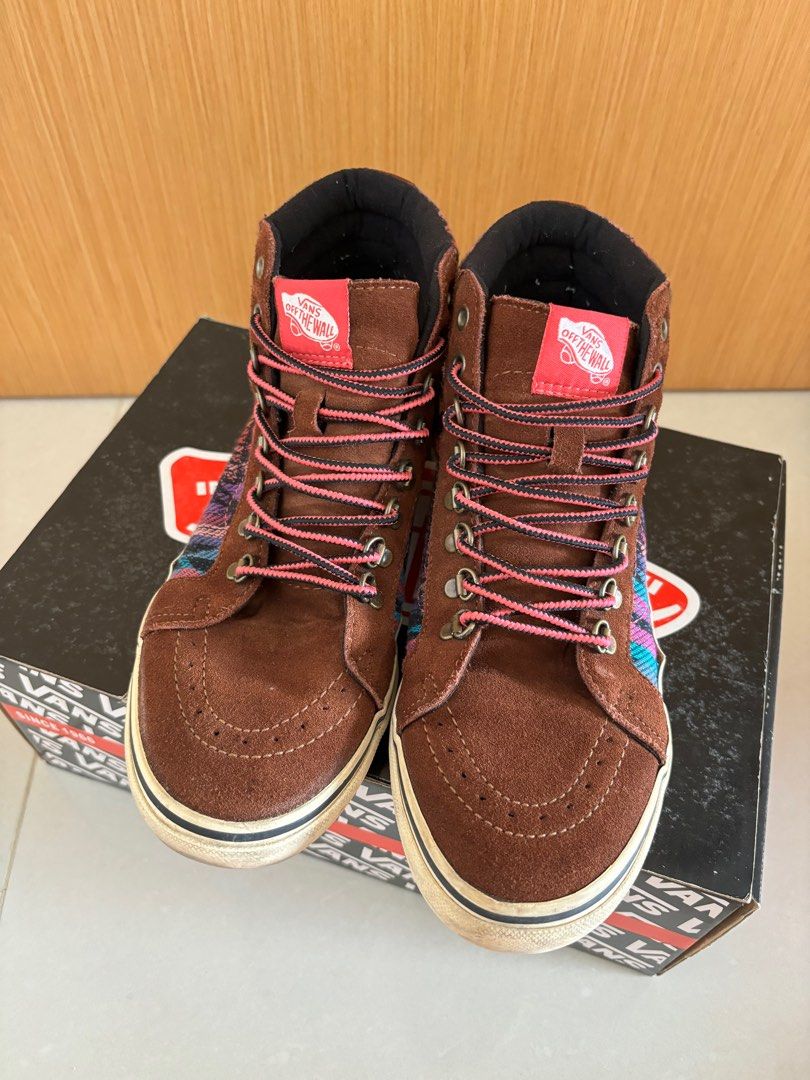 Vans Sk8 Hi Slim Monks Robe Magenta Women s Fashion Footwear