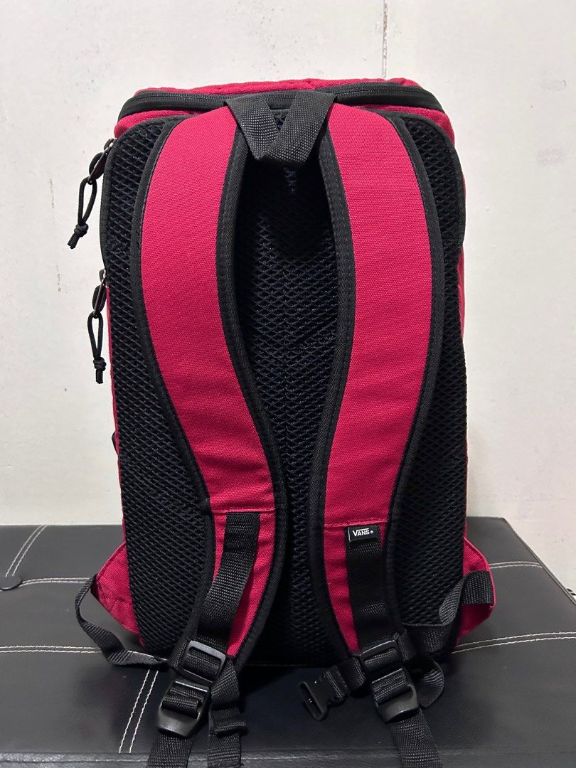 Vans X The Simpsons El Barto Obstacle skate backpack in red