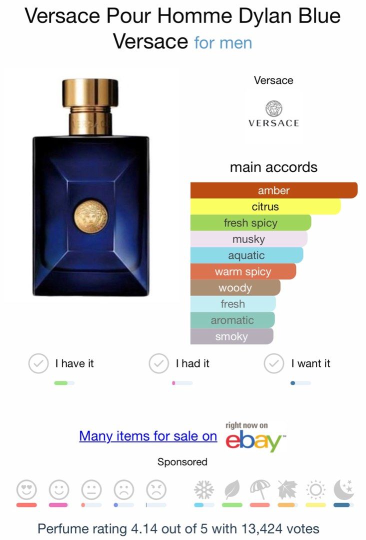 Versace Dylan Blue Versace Blue Jeans Dm Versace Dylan Blue EDT 100ML,  Beauty Personal Care, Fragrance