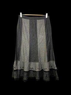 vintage goth y2k skirt