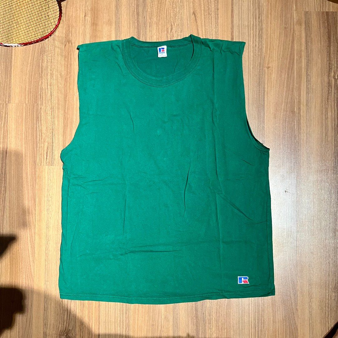 Russell discount sleeveless shirts