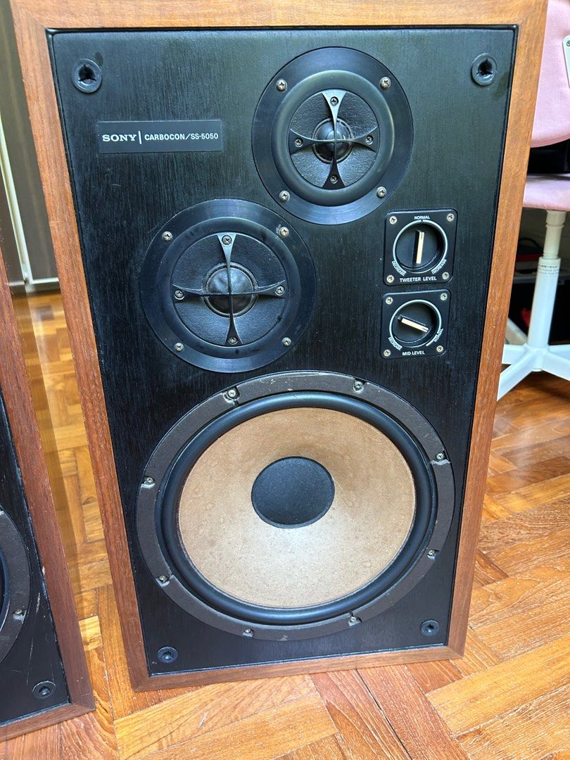 Vintage speakers Sony Carbocon ss 5050