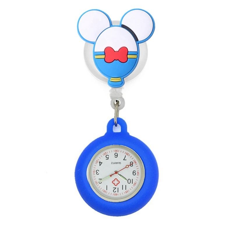 Wholesale Lovely Cartoon Nurse Pocket Watches Retractable PVC Silicone  Reloj for Hospital Medical Women Men Badge Reel, 女裝, 手錶及配件, 手錶- Carousell