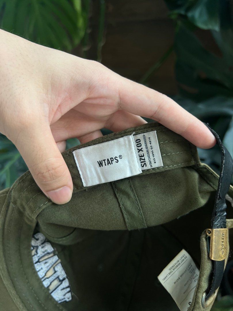 Wtaps cap (Category: Cap & Hats) located in Sungai Petani. Submitted by madden76 (Listing ID 1287375313, Image 3). Description: condition 8/10 Defect pic 2 Army green Pm nego letgo 🔥Minat whatapp 0174199722 Ig madd_76_follow n beli kat ig ad freegif.