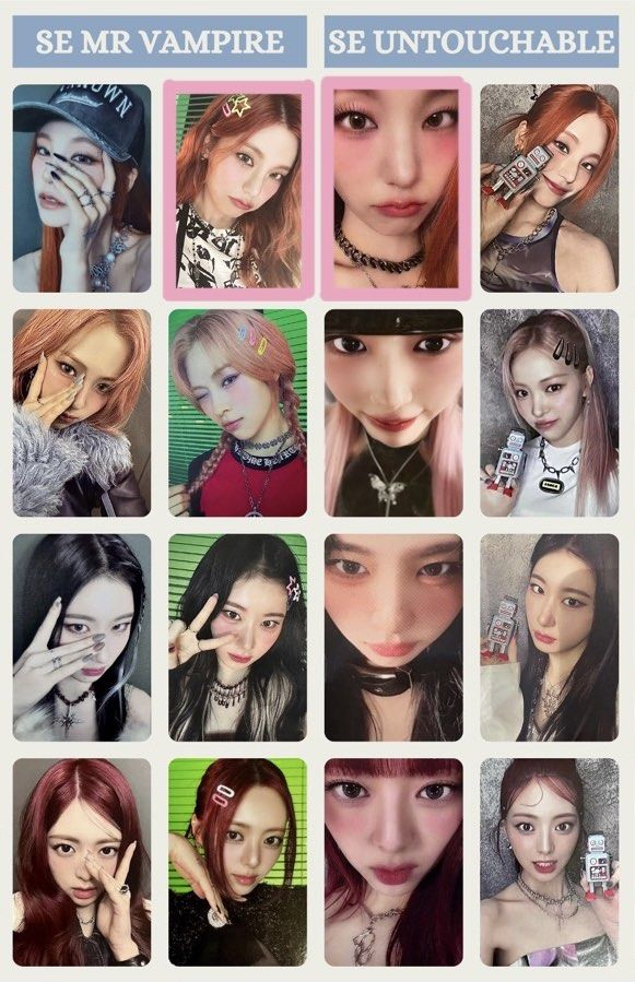 WTT/WTS itzy born to be special edition untouchable mr vampire pcs, Hobbies  & Toys, Memorabilia & Collectibles, K-Wave on Carousell