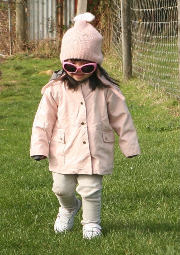 Quilted jacket shop for baby girl