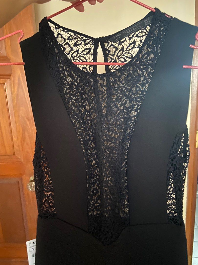 zara short lace dress