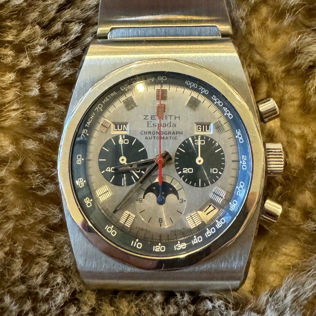 Zenith El Primero Espada Sub Sea Calendar Moonphase Luxury Watches on Carousell