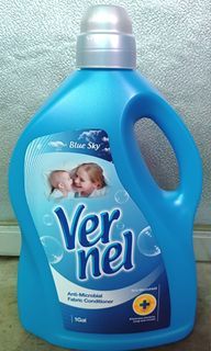 1 Gallon Vernel Blue Sky Anti-Microbial Fabric Conditioner