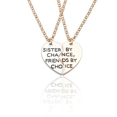 Matching necklaces outlet for sisters