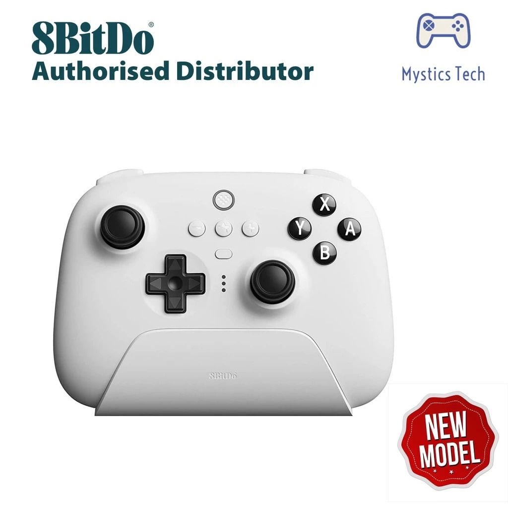 8Bitdo Ultimate Bluetooth Controller with Charging Dock, Wireless Pro  Controller with Hall Effect Sensing Joystick, Compatible with Switch,  Windows