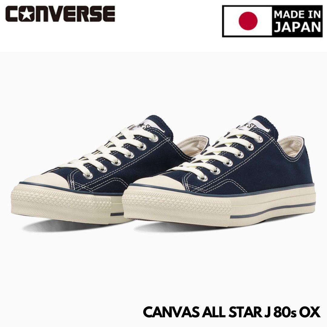 🇯🇵日本代購🇯🇵日本製CONVERSE CANVAS ALL STAR J 80s OX sneakers 