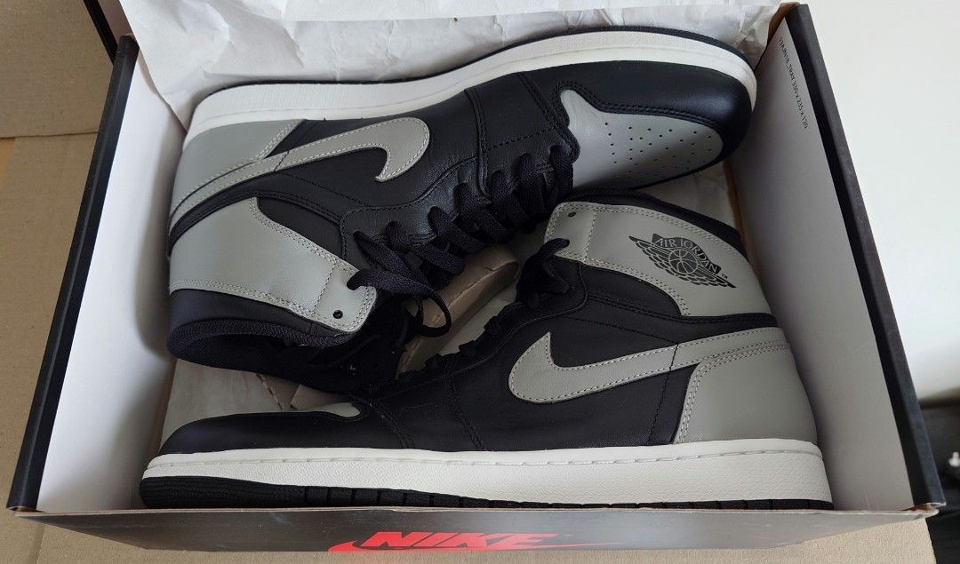 AJ1 Jordan Retro 1 High OG Shadow 2013 US12 Nike 555088 014 Carousell