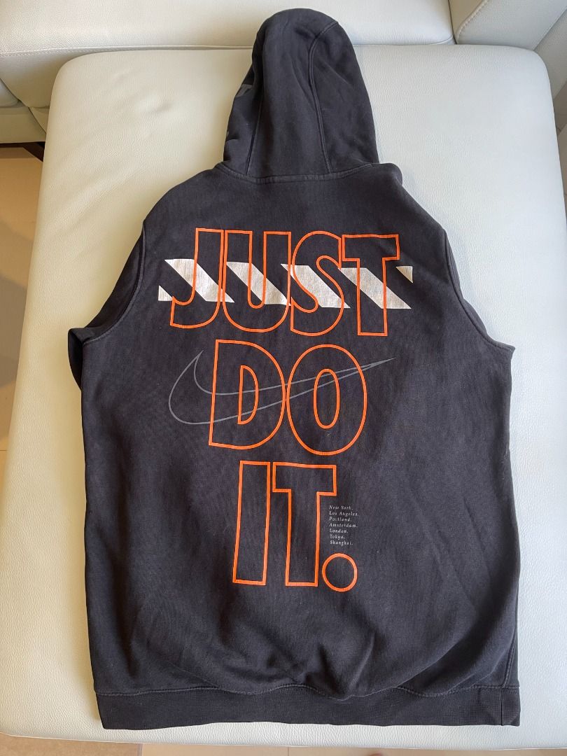Nike JDI Club Pullover Hoodie Mens Black