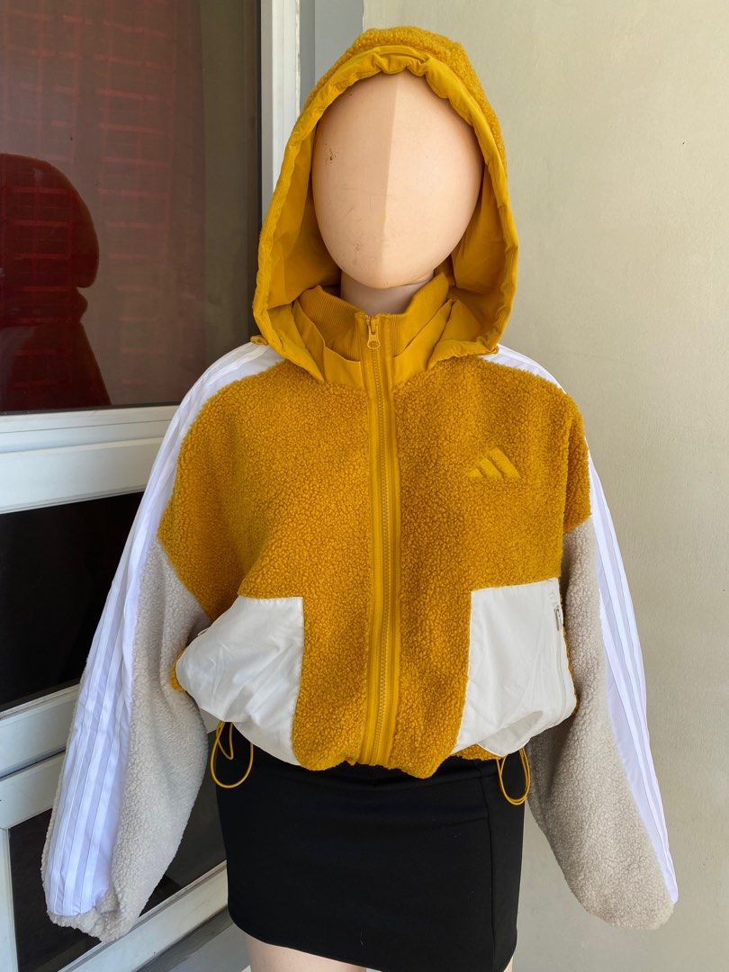 Mustard adidas discount jacket